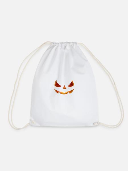 JackOLantern - Turnbeutel - Weiß