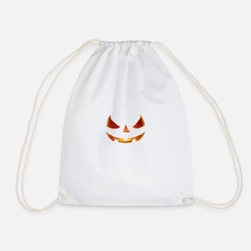 JackOLantern - Turnbeutel - Weiß