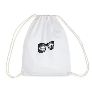 Vacation Sunglasses - Turnbeutel - Weiß - Vorne