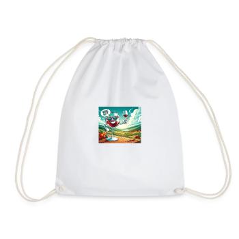 wine - Sac de sport léger - blanc - Devant