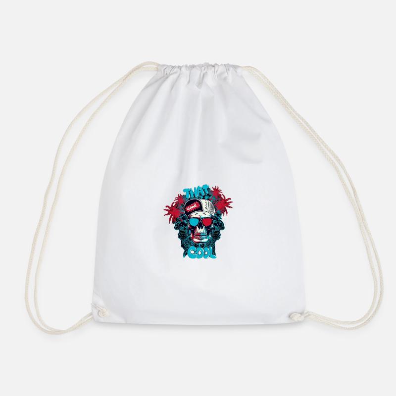 That's cool - Drawstring Bag - white