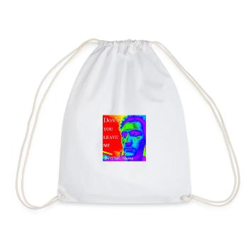 Ne me quitte pas par Mark Noone - Sac de sport léger - blanc - Devant