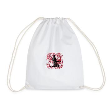 Footballeur des Flammes Rouges - Sac de sport léger - blanc - Devant