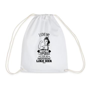 Fête des mères - Sac de sport léger - blanc - Devant