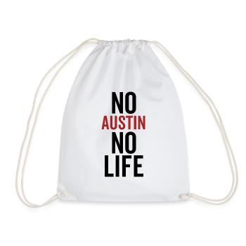 Kein Austin Kein Leben - Turnbeutel - Weiß - Vorne