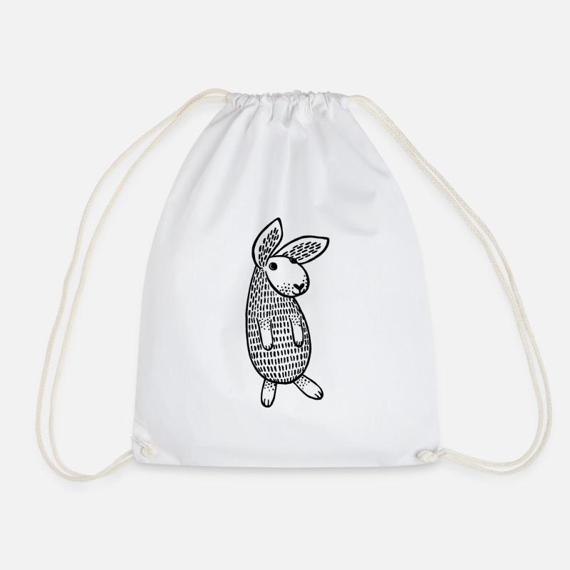 Bunny - Turnbeutel - Weiß