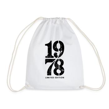 Vintage 1978 limited edition - Drawstring Bag - white - Front