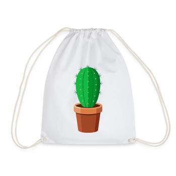 cactus - Sac de sport léger - blanc - Devant