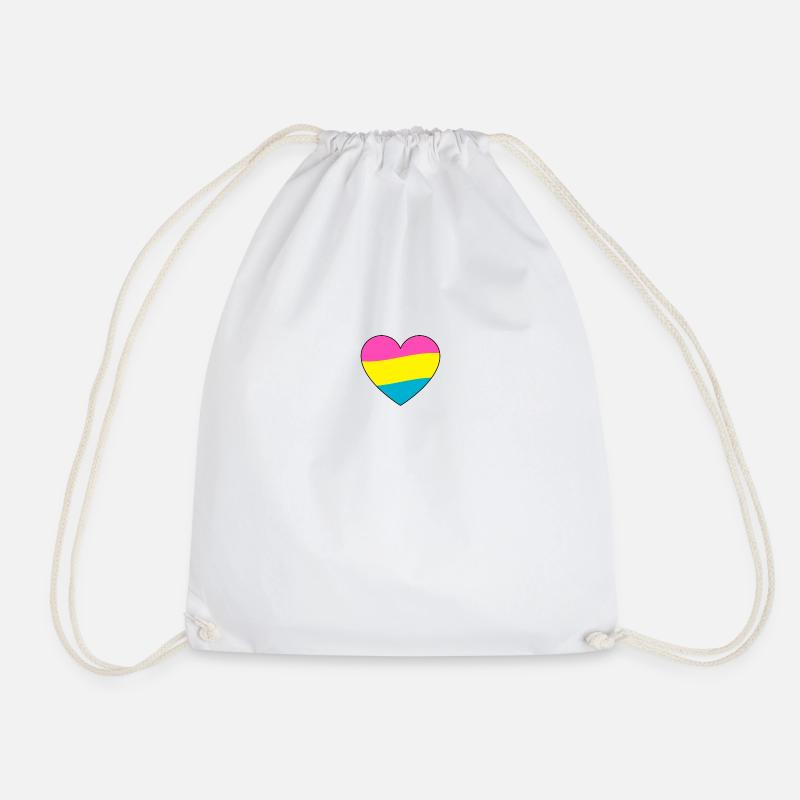 Pride Pansexual - Turnbeutel - Weiß