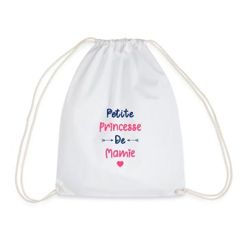 Petite princesse de mamie - Sac de sport léger - blanc - Devant
