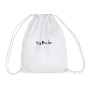 grand frère - Sac de sport léger - blanc - Devant