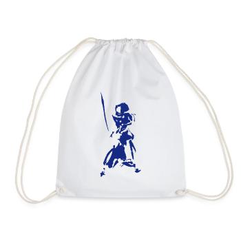 Kendo - Drawstring Bag - white - Front