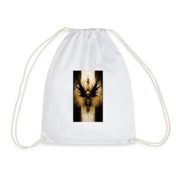 mystique avec des ailes - Sac de sport léger - blanc - Devant