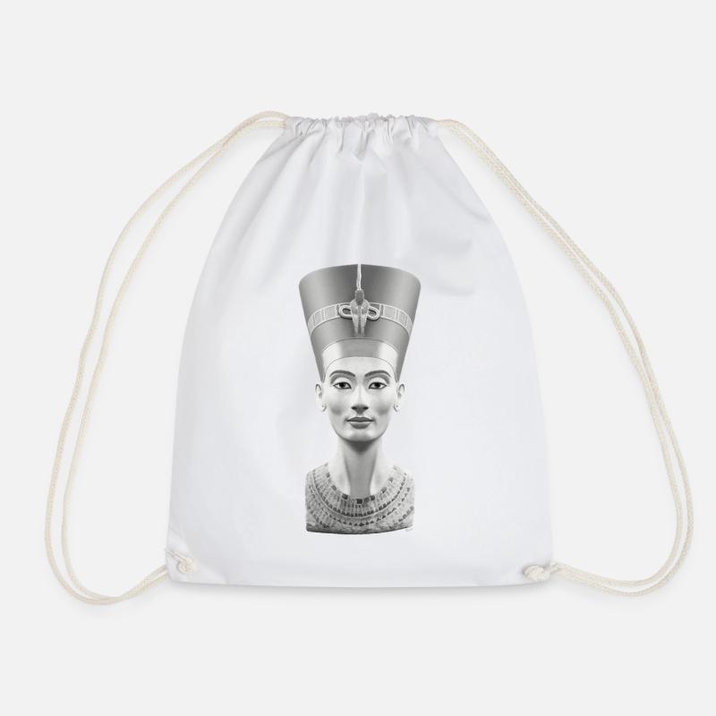 Nefertiti Reloaded - Sac de sport léger - blanc