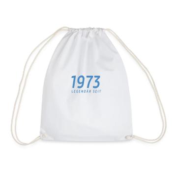 Legendär seit 1973 - Turnbeutel - Weiß - Vorne