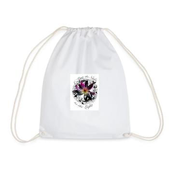 From the night to the light - Sac de sport léger - blanc - Devant