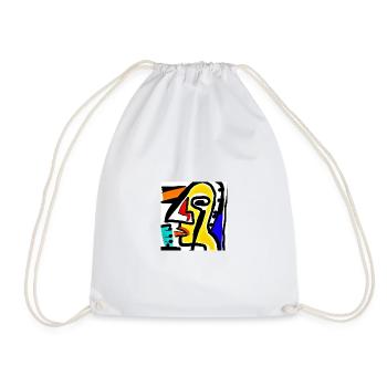 Boire et fumer Nouveau design d’art - Sac de sport léger - blanc - Devant
