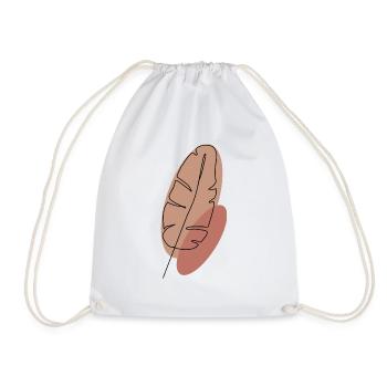 spring - Drawstring Bag - white - Front