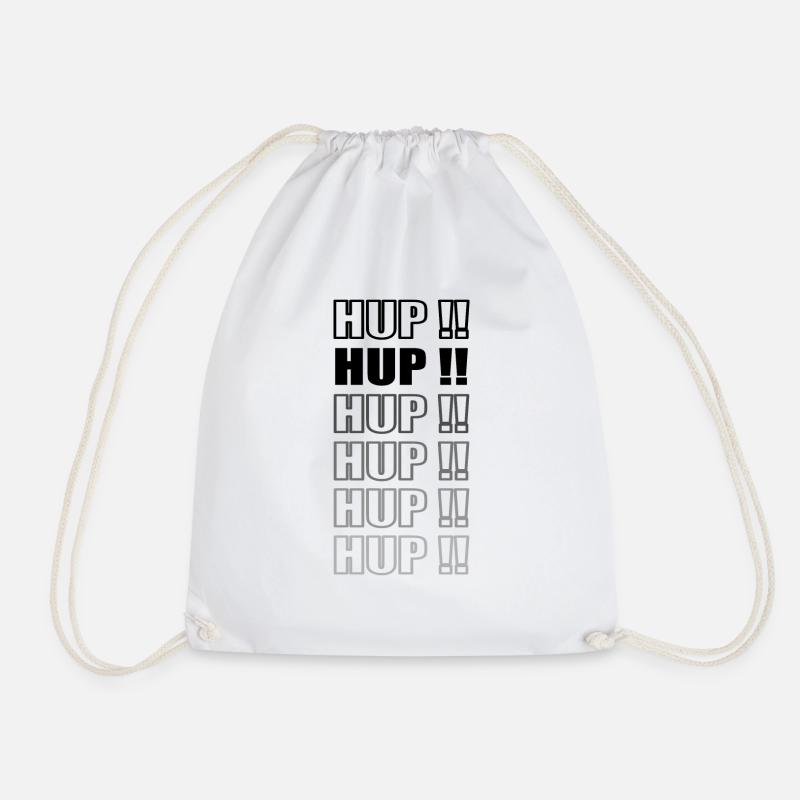 HUP!! - Turnbeutel - Weiß