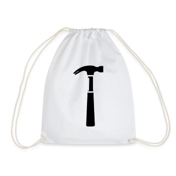 marteau - Sac de sport léger - blanc - Devant