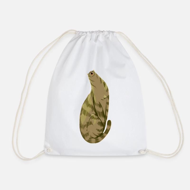 Squishy Olive - Turnbeutel - Weiß