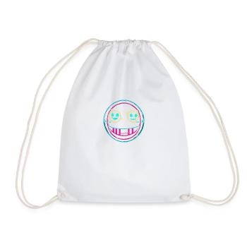 Sourire néon - Sac de sport léger - blanc - Devant