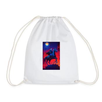 Le Night Rider - Sac de sport léger - blanc - Devant
