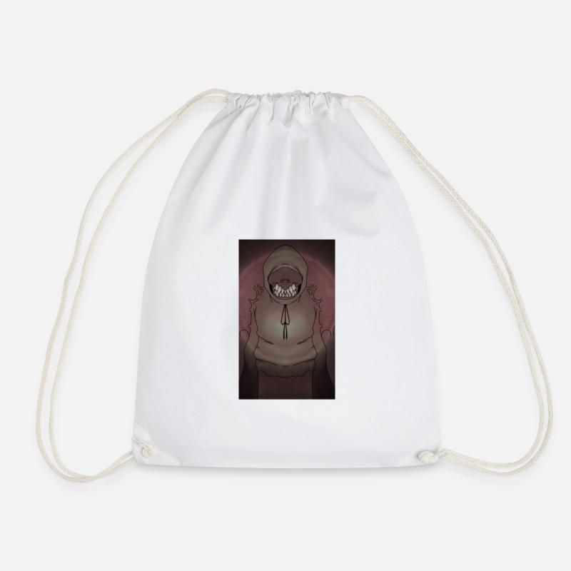 Mr friend - Drawstring Bag - white