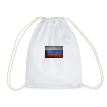 Russie Drapeau Russie Drapeau - Sac de sport léger - blanc - Devant