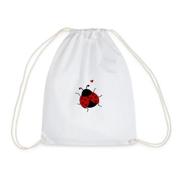 LUCKY BEETLE - Sac de sport léger - blanc - Devant