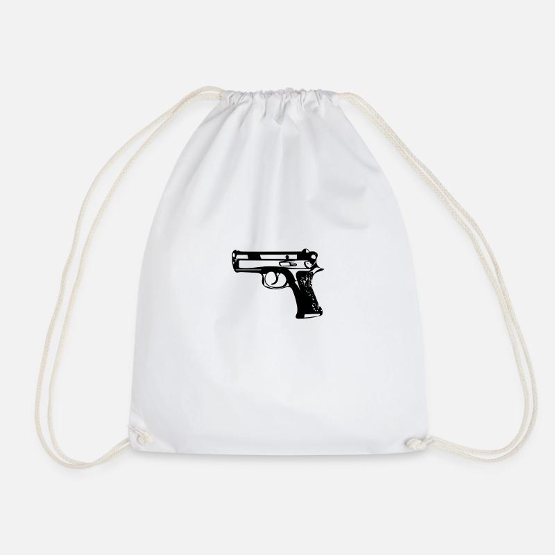 Gun - Turnbeutel - Weiß