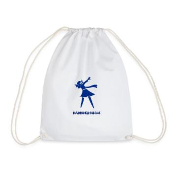 DABBING HANKA - Drawstring Bag - white - Front