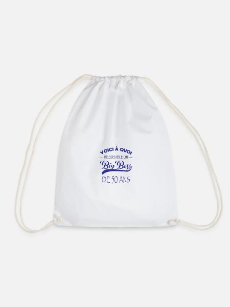 Bigboss de 50 ans - Sac de sport léger - blanc