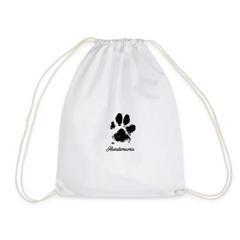 T-shirt Maman Chien Bulldog - Sac de sport léger - blanc - Devant