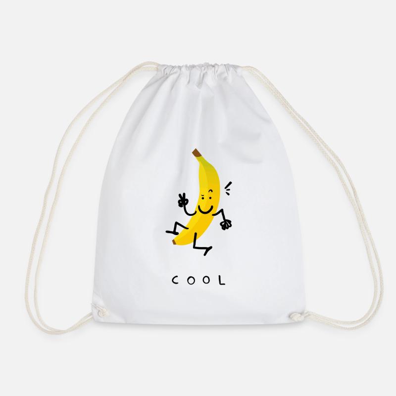kühler Banana - Turnbeutel - Weiß