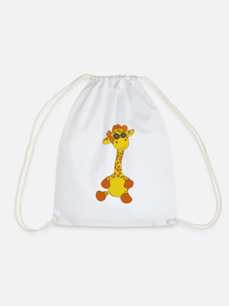 Giraffe - Turnbeutel - Weiß