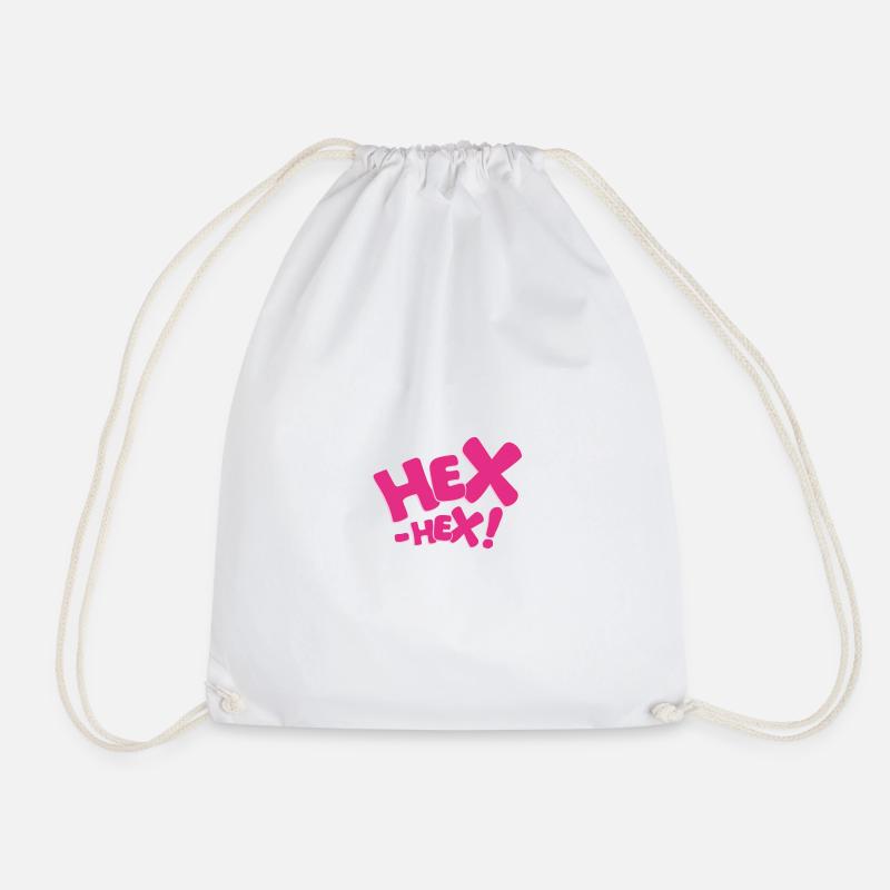 Bibi Blocksberg Hex-hex! pink - Turnbeutel - Weiß
