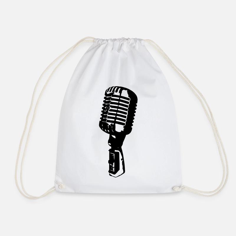 The Mic - Turnbeutel - Weiß