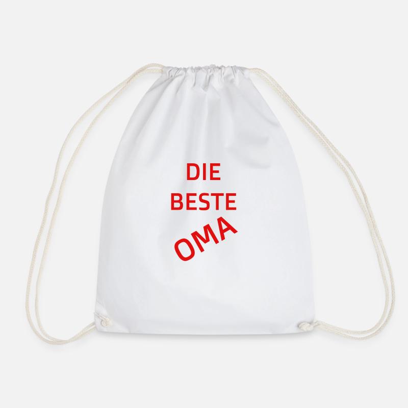 Die beste Oma - Turnbeutel - Weiß