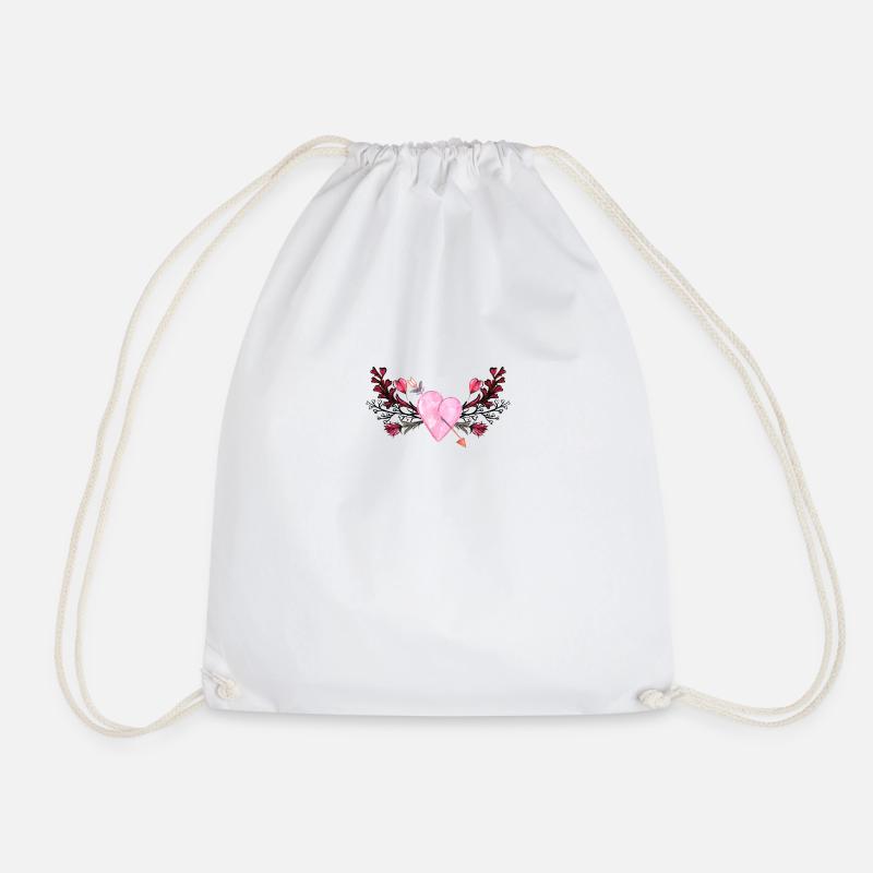 amour - Sac de sport léger - blanc