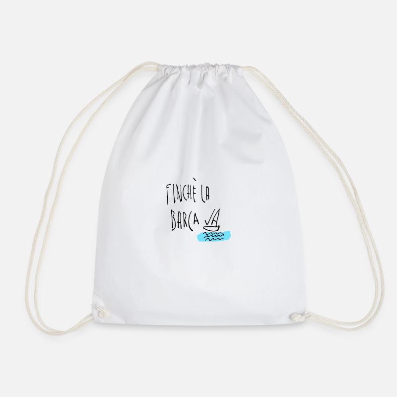Tant que le bateau va - Sac de sport léger - blanc
