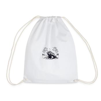 Herpetology Galapagos - Drawstring Bag - white - Front