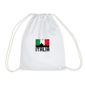 Italia - Sac de sport léger - blanc - Devant