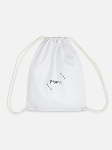 Mama - Turnbeutel - Weiß