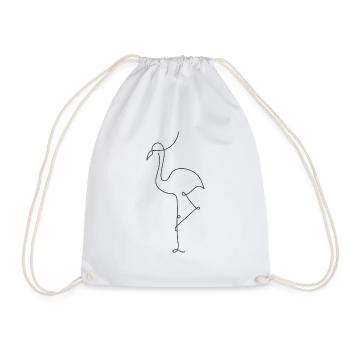 Stork - Drawstring Bag - white - Front