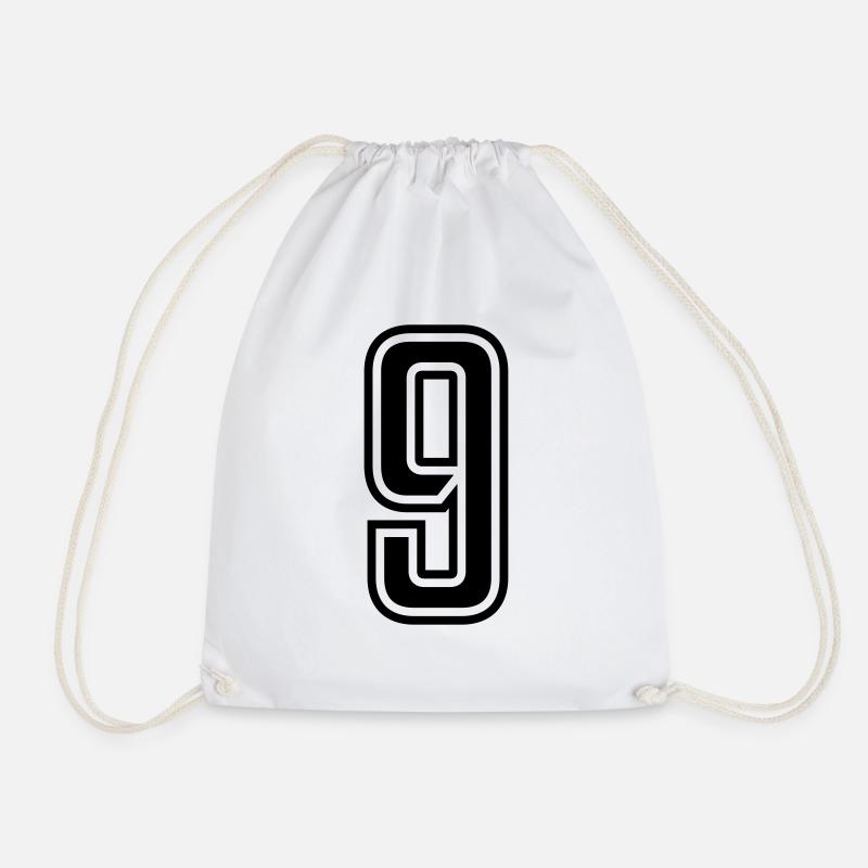 9 - Drawstring Bag - white