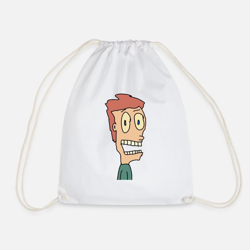 Julo - Drawstring Bag - white