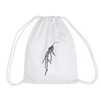Hanging plant 2 - Drawstring Bag - white - Front