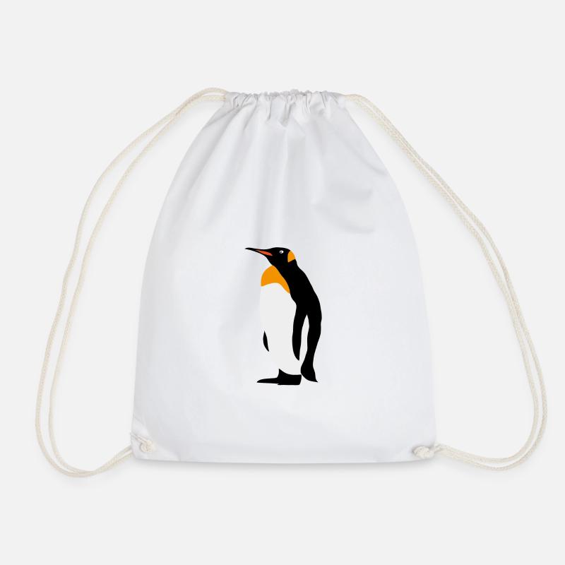 manchot - Sac de sport léger - blanc