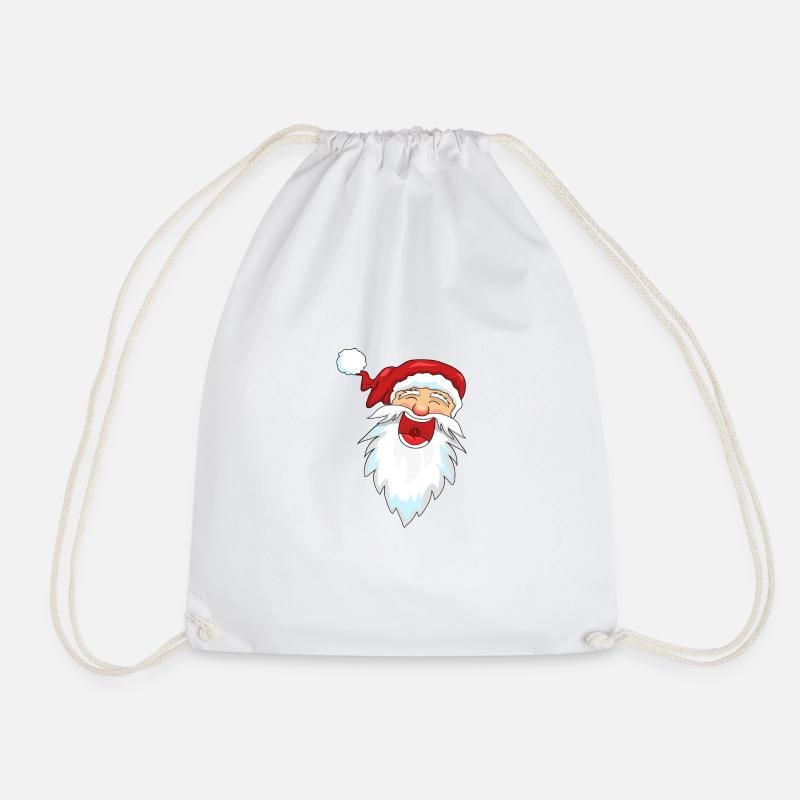 santa claus - Turnbeutel - Weiß